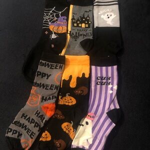 Halloween socks - set of 6 pairs